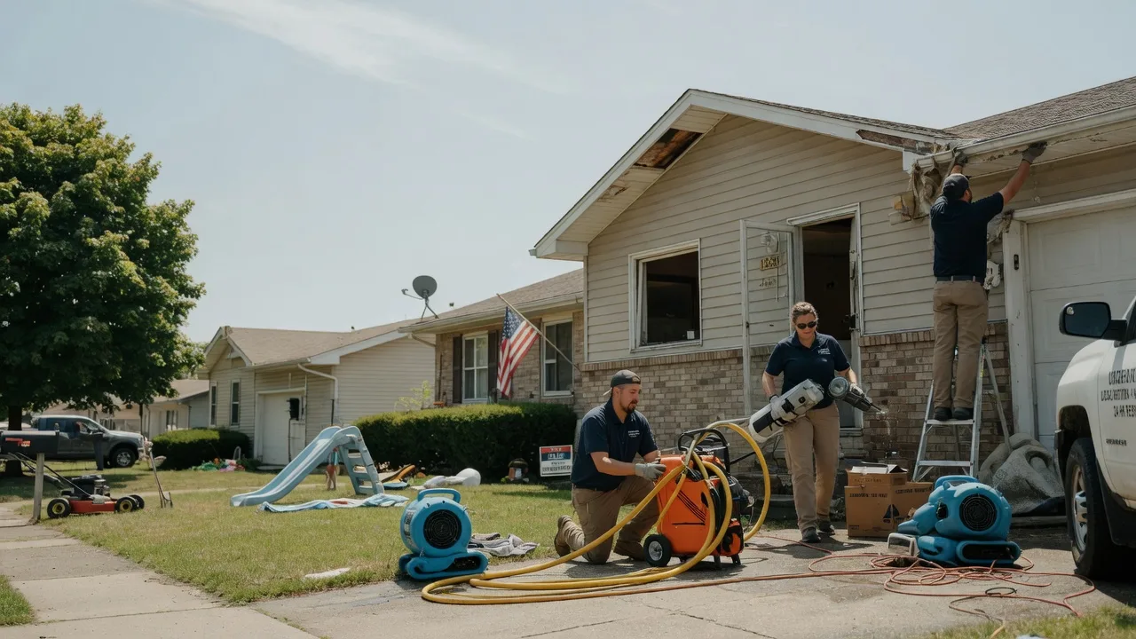 Water Damage Restoration in Ecru, MS near me